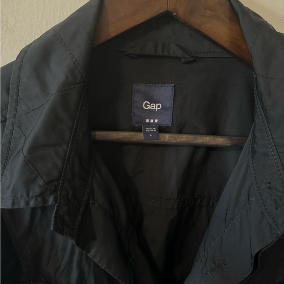 GAP Men’s Large Button Down Shirt Jacket - Picture 3 of 3